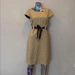 Studio I Tan Midi Dress